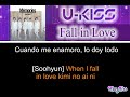 U-KISS - Fall in Love [Letra Sub Espa&ntilde;ol + Rom]
