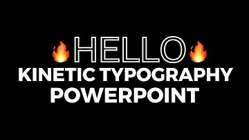 Hướng dẫn tạo Slide kiểu Kinetic Typography hấp dẫn bằng PowerPoint // Nguyễn Ngọc Dương