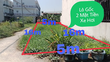 Lô Gốc 2 Mặt Tiền Đẹp Nhức Nách , Ngã Ba Tân Kim Cần Giuộc Full Thổ cư SHR| BĐS Cần Giuộc Long An