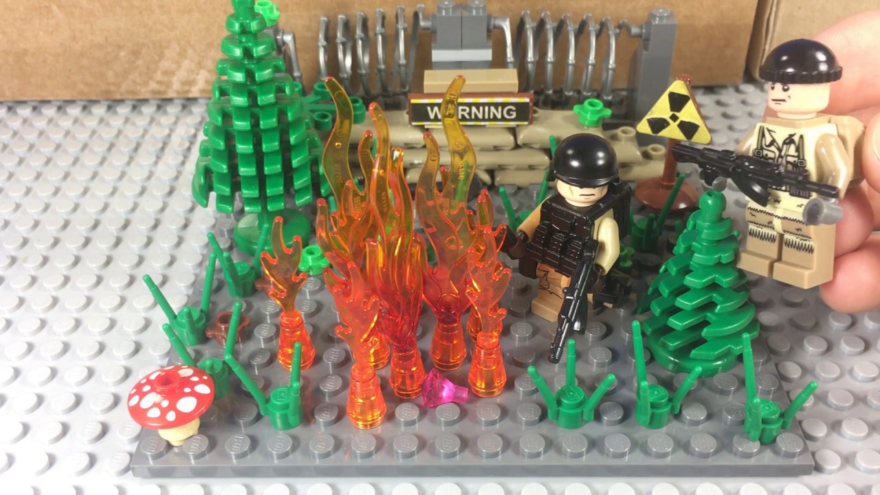 Самоделка из Lego на тему S.T.A.L.K.E.R / Виньетка: "Аномальная зона" - YouTube