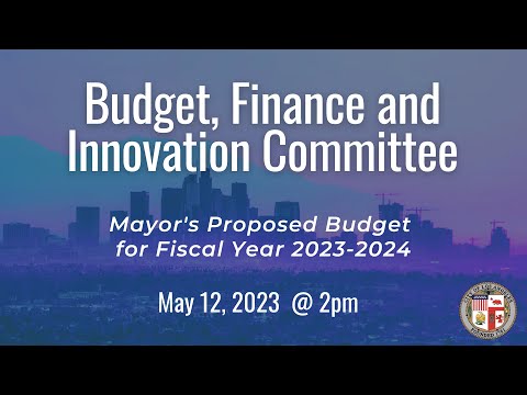 BUDGET, FINANCE AND