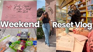 Weekend Reset Vlog | Productive Saturday, June 2024 Goals, Journaling, Book Haul!