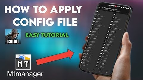 HOW TO APPLY CONFIG FILE ON ZARCHIEVER/MTMANAGER