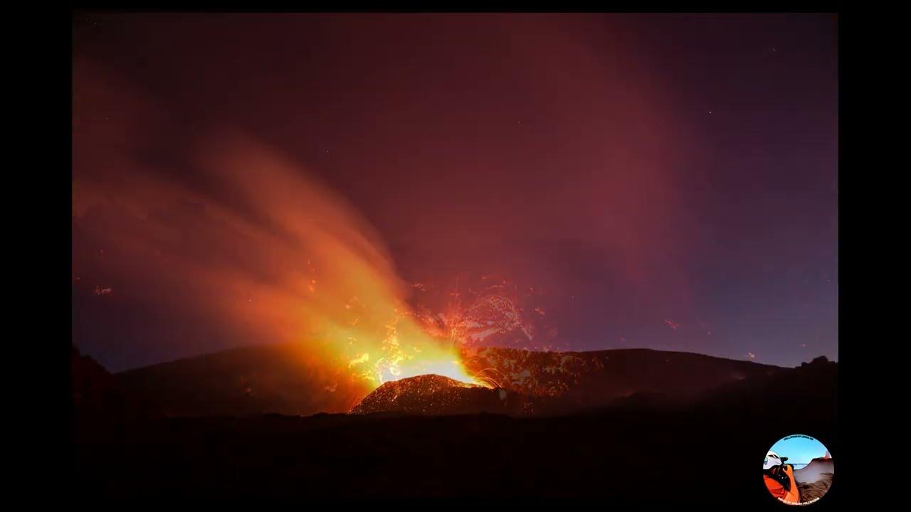 Time lapse Reunion Island Piton de la Fournaise YouTube