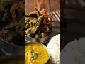 daal chawal papad. #kurkuri bhindi ke sath