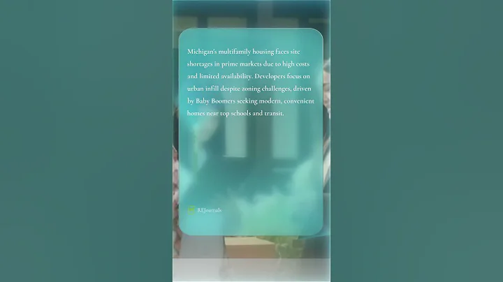 Developers and builders seek infill sites for premium multifamily development