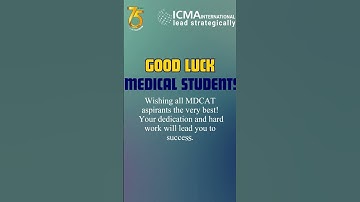 Good Luck to medical students for MDCAT Exam