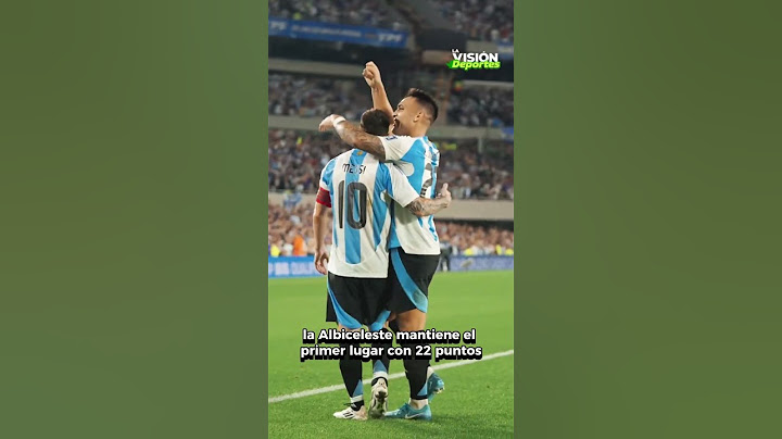 ¡Con show de Messi! Argentina golea a Bolivia y se mantiene en la cima de la tabla