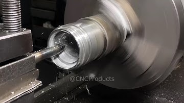 Restoring a metal hydraulic bushing support on a lathe #lathe #latheoperator #cnc