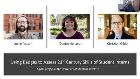OBF Academy - Using Badges to Assess 21st Century Skills of Student Interns