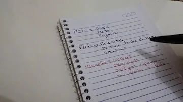 Porquê usar canetas coloridas para estudar?