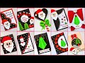 DIY Top 10 Christmas greeting card ideas 2021 / Easy and Beautiful Christmas greeting cards Handmade