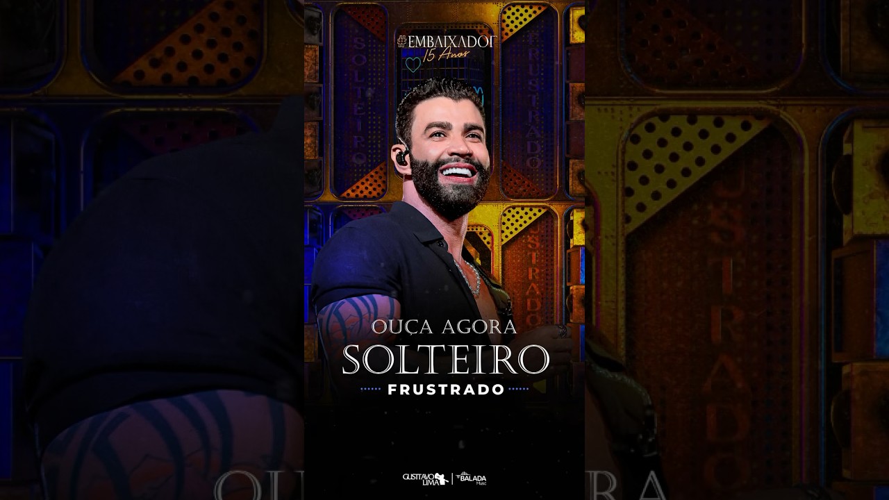 Curta agora a nova música “Solteiro Frustrado” em todas as plataformas de streaming.❤️‍🩹🏛️🎶