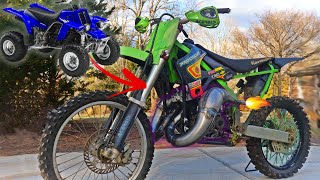 I Banshee Swapped my Dirtbike in 24 hours!