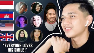 FOREIGN PEOPLE REACTING TO MY PHOTOS!!! | Dandreb Abesamis