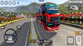 Double Decker Bus Driving to Jakarta - Bus Simulator Indonesia Gameplay screenshot 4