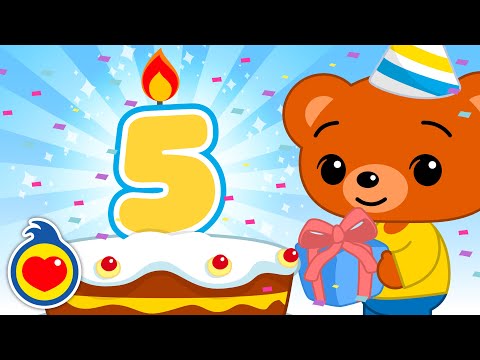 Video: Preparando una felicitación de cumpleaños para un niño (4 años)