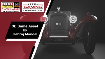 Arena Animation Chowringhee || 3D Game Asset Interface 2023 by Debraj Mandal #arenach