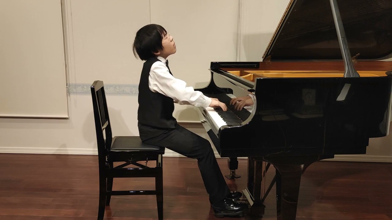 ショパン国際ピアノコンクール　トレーナー 中学生部門 吉村 太一朗（第27回ショパンコンクールinASIA オンライン