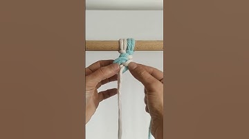 magic knots🌈 #macrametutorial #diymacrame #macramecreation #diy #aprendemacrame #patron #macrame