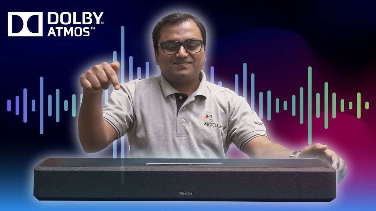 Ye hoga duniya ka सबसे compact Dolby Atmos soundbar | Denon Home Sound Bar 550