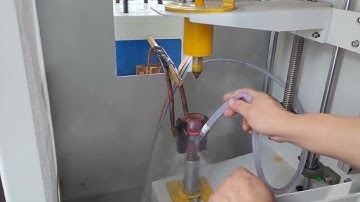 JLC-60 Automatic Hardening Quenching Ball stud Induction Heating Machine with Quench Machining Tool