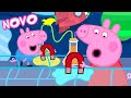 Peppa Pig Português Brasil | Experimento de Slime Magnético | NOVO Contos da Peppa Pig