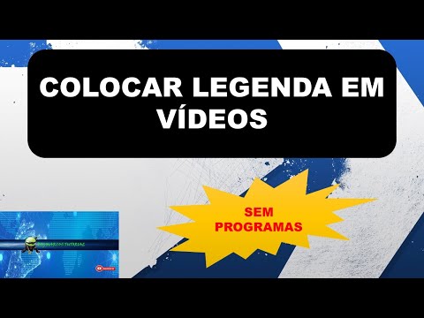 COMO COLOCAR LEGENDA