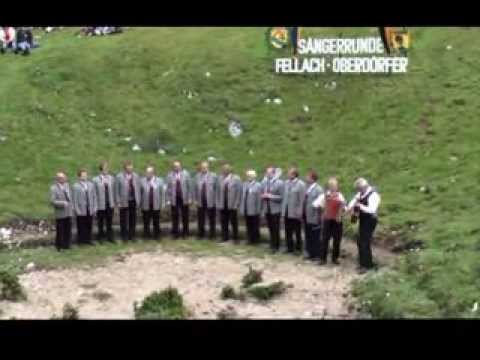 Obejrzyj Sängerrunde Fellach Oberdörfer - Sensn Boarischer w YouTube