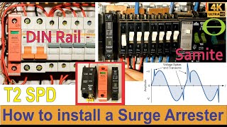 What is a surge arrester SPD and how do you install it - detailed tutorial.