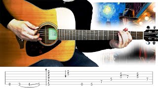 City Night Blues [Relaxing Slow Blues | Key of Am] Guitar Lesson w/ Tabs!