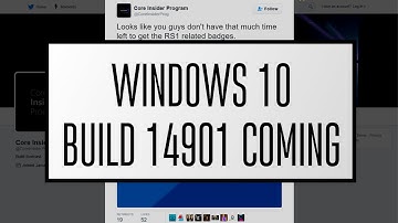 Windows 10 Build 14901, Redstone 2 Coming Soon!