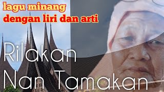 RILAKAN NAN TAMAKAN | #lirikdanarti #laguminang 2022
