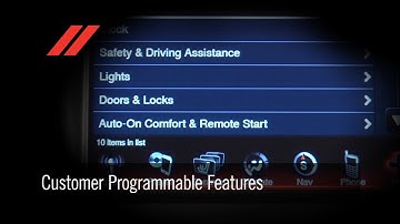 Customer Programmable Features | How To | 2019 Dodge Journey