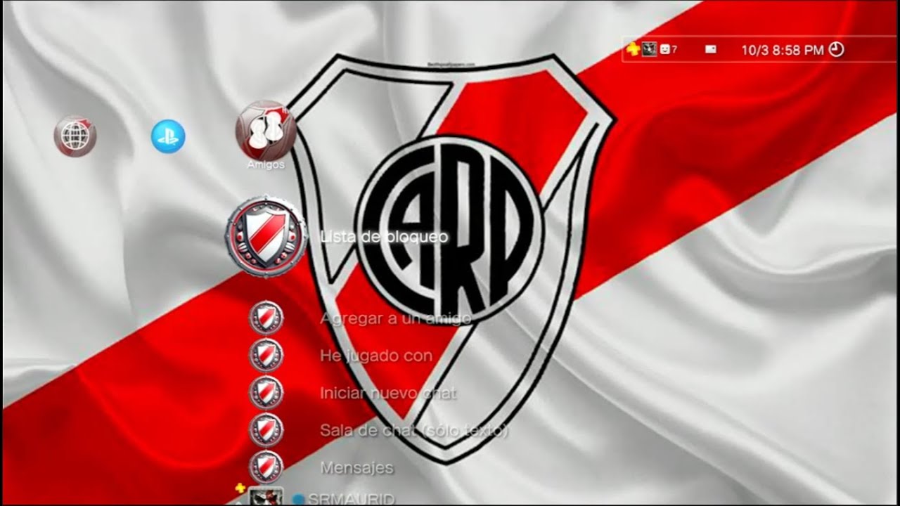 TEMA RIVER PLATE ON PS3 - YouTube
