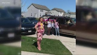 Drive-thru baby shower in Brunswick sets example of how to party during social distancing