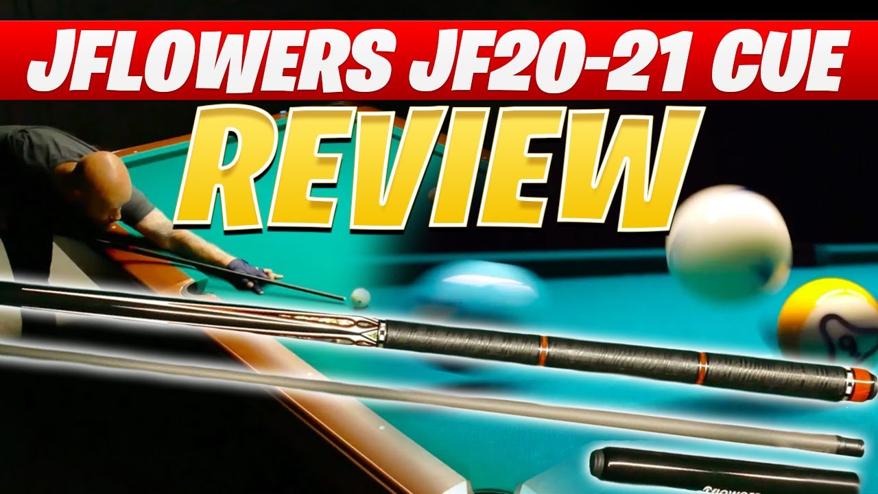 ビリヤードキューJ.Flowers JF20-21F最新技術改良 KONLLEN Jflowers JF20-21F Billiard Carbon Fiber Pool Cue