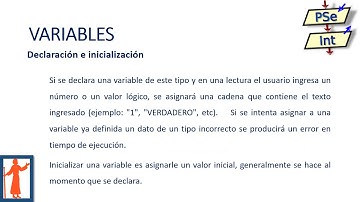 3.-  Pseudocódigo: Tipos de Datos, variables