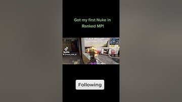 Got my first Nuke in Ranked MP #shorts