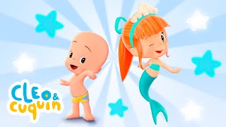 Aprenda a nadar e a dançar 🌊 💃🏼 e mais músicas infantis de Cleo e Cuquin - Família Telerín