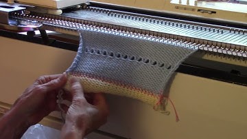 Picot Hem on a Blanket by Diana Sullivan