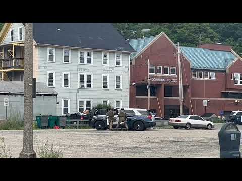 <p>SWAT team responds to an armed standoff at 40 Oliver Street in Fitchburg on Tuesday. The standoff reportedly began around 9:45 a.m. and lasted more than six hours and counting.</p>