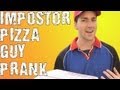 Pizza Delivery Imposter Prank