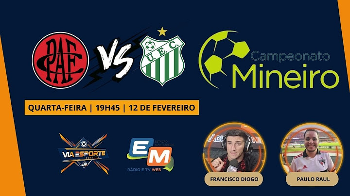 POUSO ALEGRE X UBERLÂNDIA | 8ª RODADA DO CAMPEONATO MINEIRO | NARRAÇÃO AO VIVO