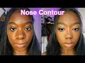 How To: Contour Your Nose For Beginners ♡ dark skin friendly  ♡