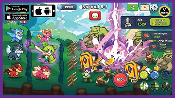 Monsters Clash Idle RPG Games gameplay (Android)