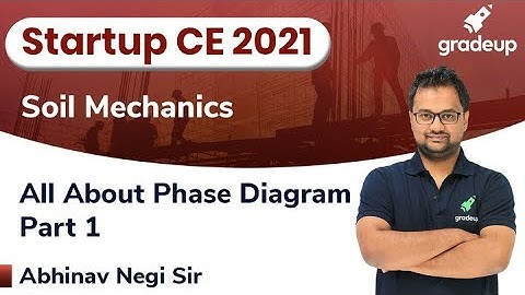 All about Phase Diagram | Part 1 | Soil Mechanics | ESE and GATE 2021 | Abhinav Sir | Gradeup
