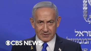 Netanyahu gives statement on Israeli airstrikes against Iran