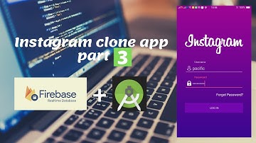 Instagram clone app part 3 (User Authentication).#androiddeveloper#firebasedatabase