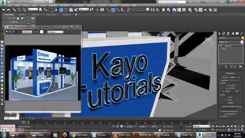 Tutorial on Modeling & texturing a 3d stall in 3dsmax using Vray ( Part 3)